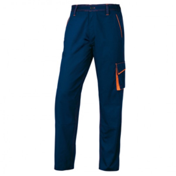 Pantalone da lavoro Panostyle®  M6PAN - sargia/poliestere/cotone - taglia XXL - blu/arancio - Deltaplus