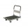 Carrello portatutto PZS250 - pieghevole - portata max 300 kg - 91 x 61 x 87 cm - grigio/nero - Serena Group
