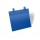 Buste identificative - con fascette di aggancio - A4 orizzontale - blu - Durable - conf. 50 pezzi