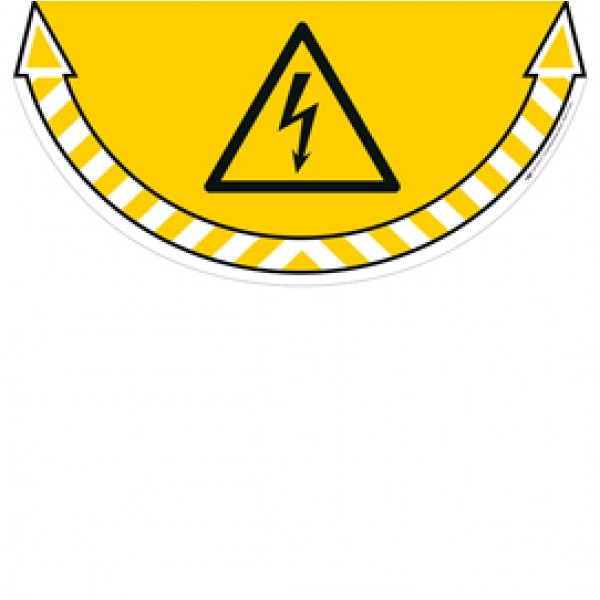 Adesivo segnalatore Take Care - da terra - Adesivo segnalatore Take Care - da terra -