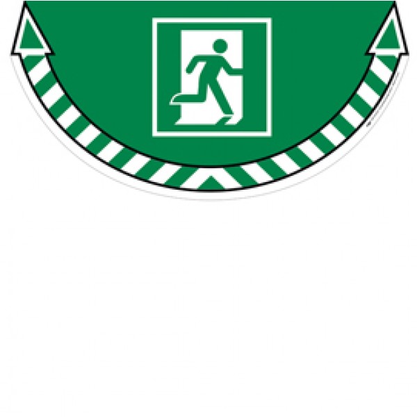 Adesivo segnalatore Take Care - da terra - Adesivo segnalatore Take Care - da terra -