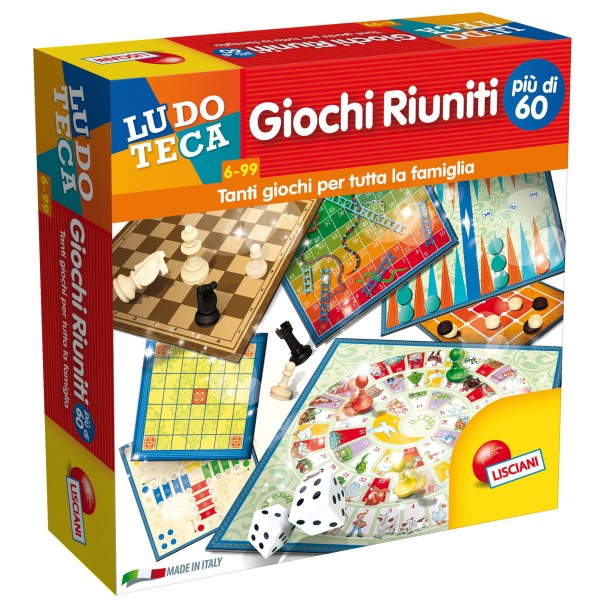 Giochi riuniti +di 60 lisciani Giochi riuniti +di 60 lisciani