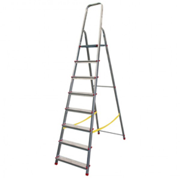 Scala domestica Stella Basic - 8 gradini - alluminio - Marchetti Scala domestica Stella Basic - 8 gradini - alluminio - Marchetti