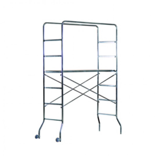 Trabattello Trio - 130 x 60 cm - H 188 cm - acciaio zincato - Marchetti Trabattello Trio - 130 x 60 cm - H 188 cm - acciaio zincato - Marchetti