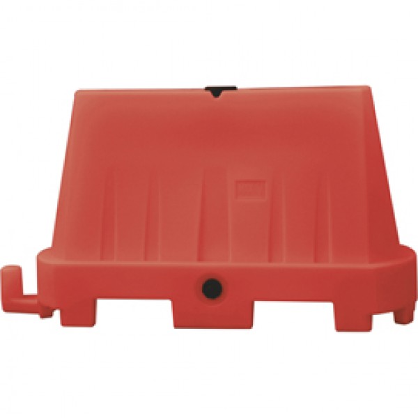 Barriera stradale - tipo New Jersey - 100 x 40 x 70 cm - PE - rosso Barriera stradale - tipo New Jersey - 100 x 40 x 70 cm - PE - rosso