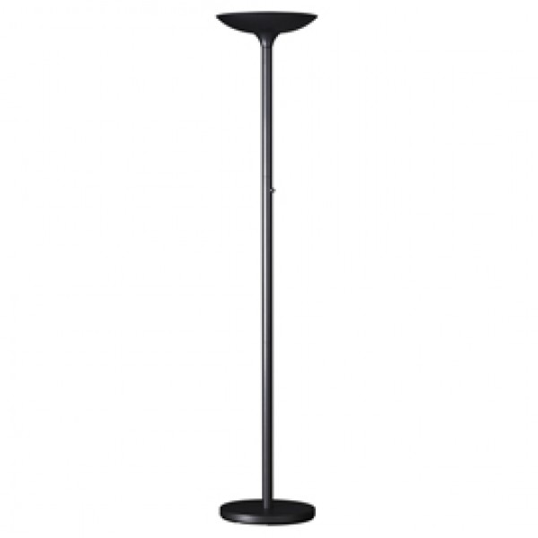 Lampada da terra Varialux - a led - base diametro 30 cm - H 175/186 cm - 22 W - nero - Unilux Lampada da terra Varialux - a led - base diametro 30 cm - H 175/186 cm - 22 W - nero - Unilux