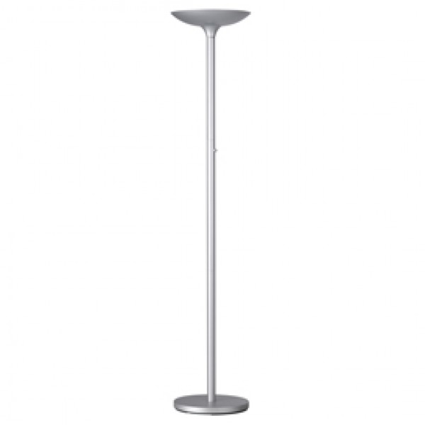 Lampada da terra Varialux - a led - base diametro 30 cm - H 175/186 cm - 22 W - grigio metal - Unilux Lampada da terra Varialux - a led - base diametro 30 cm - H 175/186 cm - 22 W - grigio metal - Unilux