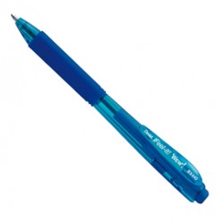 Penna a sfera a scatto Feel It - blu - punta 1,0mm - Pentel