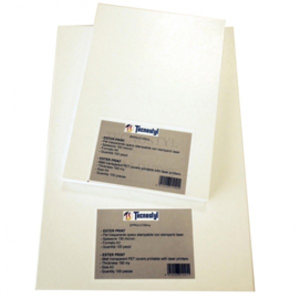 Fogli Backlite per cornici retroilluminate a LED EPPA4 - formato A4 - Tecnostyl - conf. 100 pezzi Fogli Backlite per cornici retroilluminate a LED EPPA4 - formato A4 - Tecnostyl - conf. 100 pezzi