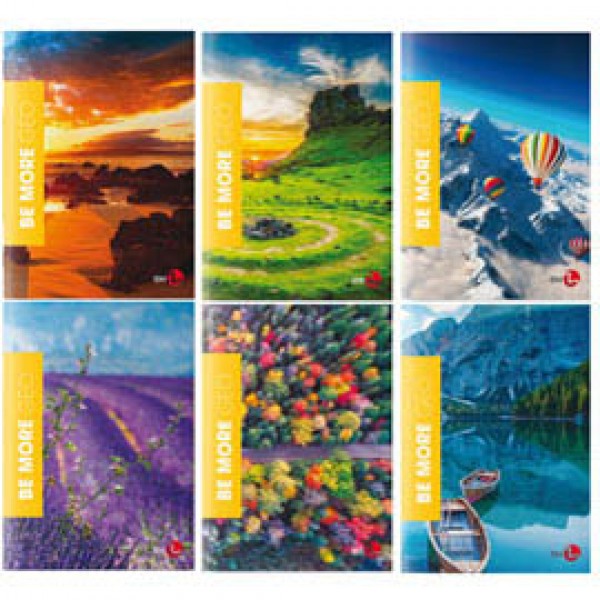 Maxiquaderno A4 36fg+2 100gr 5mm c/margine Geo Be More 2023 BM Maxiquaderno A4 36fg+2 100gr 5mm c/margine Geo Be More 2023 BM