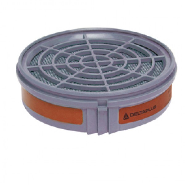 Kit 2 filtri A2 per semimaschera M6400 - Deltaplus