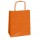 Shopper Twisted - maniglie cordino - 14 x 9 x 20 cm - carta kraft - arancio - Mainetti Bags - conf. 25 pezzi