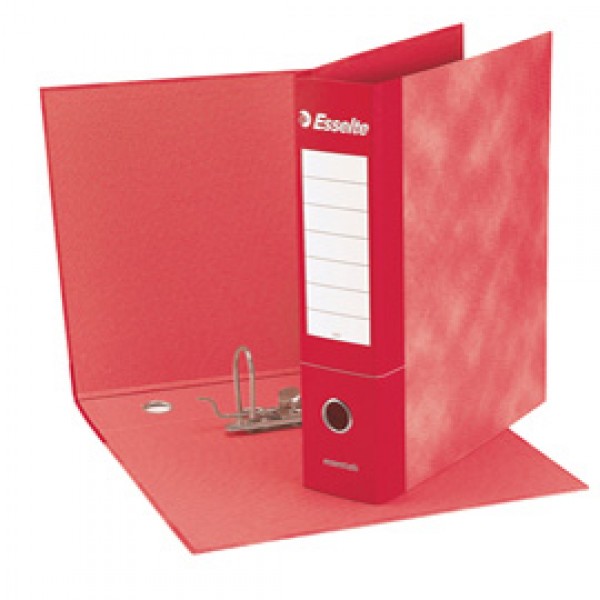 Registratore Essentials G72 - dorso 5 cm - commerciale 23x30 cm - rosso - Esselte Registratore Essentials G72 - dorso 5 cm - commerciale 23x30 cm - rosso - Esselte