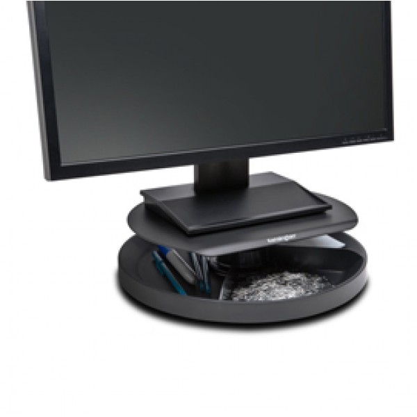 Supporto monitor Spin2™ - portaccessori - portata massima 18 kg - nero - Kensington