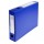 Scatola per archivio box - con bottone - 25x33 cm - dorso 6 cm - blu - Exacompta