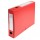 Scatola per archivio box - con bottone - 25x33 cm - dorso 6 cm - rosso - Exacompta