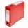 Scatola per archivio box - con bottone - 25x33 cm - dorso 8 cm - rosso - Exacompta