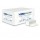 Asciugamani piegati a V Comfort - 2 veli - goffratura micro - 17 gr - 21x21 cm - bianco - BulkySoft - conf. 210 pezzi