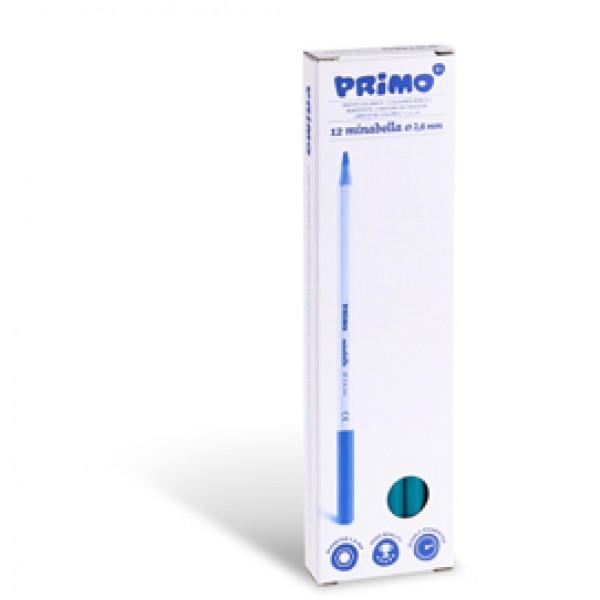 Matita colorata Minabella - diametro mina 3,8 mm - acqua marina - Primo Matita colorata Minabella - diametro mina 3,8 mm - acqua marina - Primo