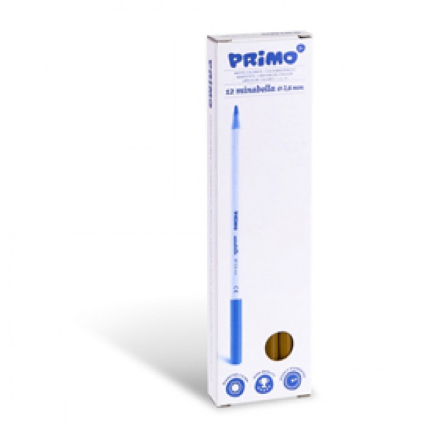 Matita colorata Minabella - diametro mina 3,8 mm - ocra - Primo Matita colorata Minabella - diametro mina 3,8 mm - ocra - Primo