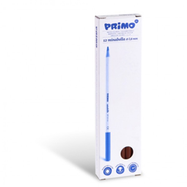 Matita colorata Minabella - diametro mina 3,8 mm - siena bruciata - Primo Matita colorata Minabella - diametro mina 3,8 mm - siena bruciata - Primo