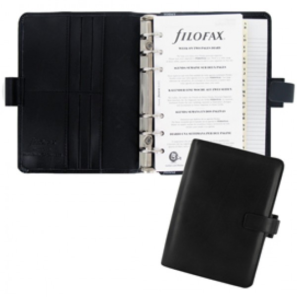 Organiser Metropol Personal - similpelle - nero - 18,8 x 13,5 x 3,8mm - Filofax Organiser Metropol Personal - similpelle - nero - 18,8 x 13,5 x 3,8mm - Filofax