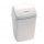 Pattumiera con coperchio basculante Rif Basic - 36x29x55 cm - 35 L - bianco - Medial International