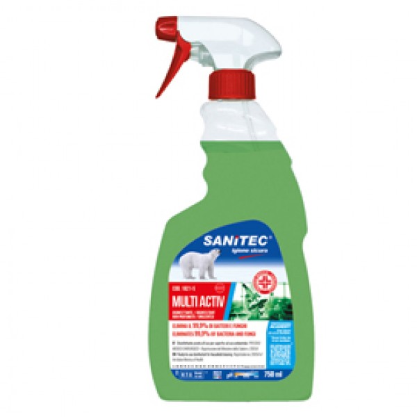 Sgrassatore disinfettante Multi Activ - 750 ml - Sanitec