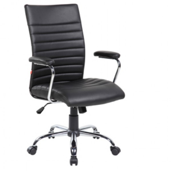 Poltrona direzionale San Francisco M - con ruote e braccioli - nero - Serena Group Poltrona direzionale San Francisco M - con ruote e braccioli - nero - Serena Group