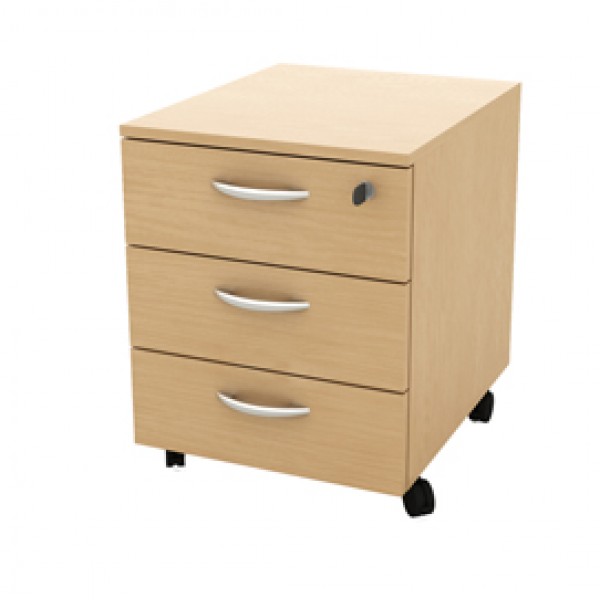 Cassettiera Rainbow - 3 cassetti - con ruote - 41 x 50 x 52,2 cm - faggio - Artexport Cassettiera Rainbow - 3 cassetti - con ruote - 41 x 50 x 52,2 cm - faggio - Artexport