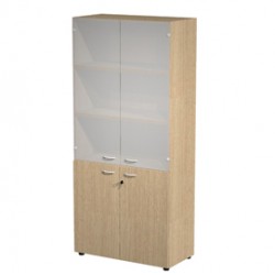 Armadio modulare componibile - a 2+2 ante - 90x45,8x200 cm - rovere - Artexport