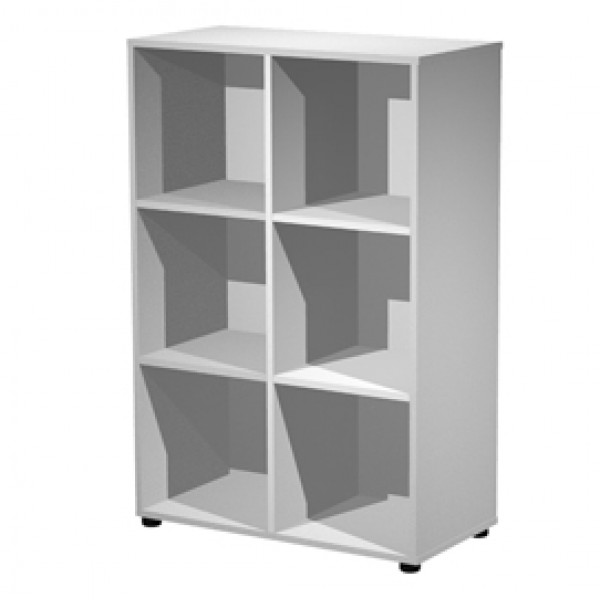 Contenitore Maxi Rainbow - 6 caselle a giorno - 80x40x120,6 cm - grigio - Artexport Contenitore Maxi Rainbow - 6 caselle a giorno - 80x40x120,6 cm - grigio - Artexport