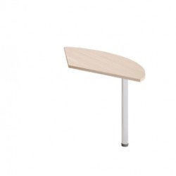 Allungo laterale Agorà Direction - 145x67x73 cm - rovere - Artexport