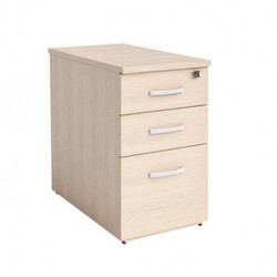 Cassettiera Agorà Direction - 3 cassetti - alta - 44x80xH73cm - rovere - Artexport