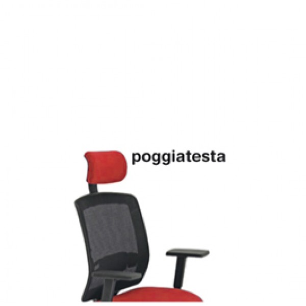 Poggiatesta per seduta Molly A - rosso - Unisit Poggiatesta per seduta Molly A - rosso - Unisit