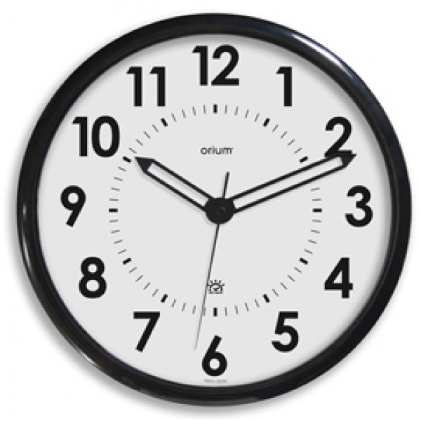 Orologio da parete Automatic DST Orion - con radiocontrollo - diametro 36 cm - bianco/nero - Cep Orologio da parete Automatic DST Orion - con radiocontrollo - diametro 36 cm - bianco/nero - Cep