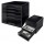 Cassettiera Drawer Cabinet Cube 5 - nero - Leitz