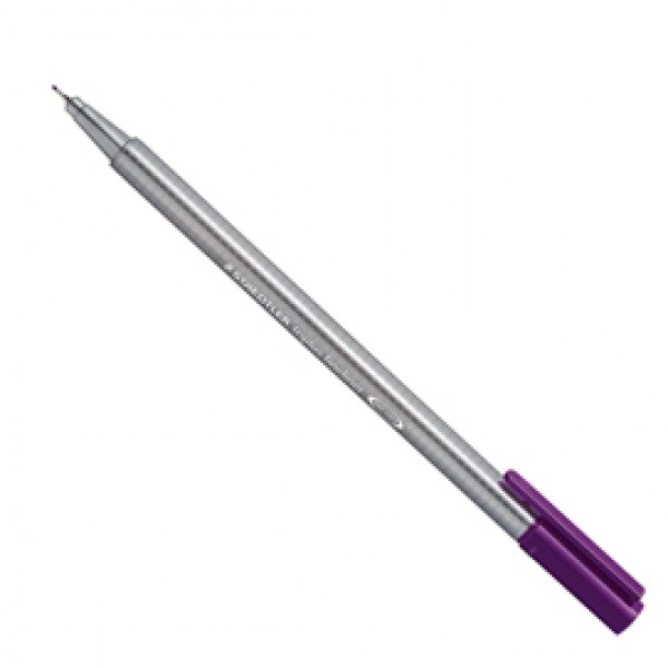 Penna Fineliner triplus - tratto 0,30mm - violetto - Staedtler Penna Fineliner triplus - tratto 0,30mm - violetto - Staedtler