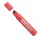Marcatore permanente N50XL - punta scalpello - rosso - Pentel