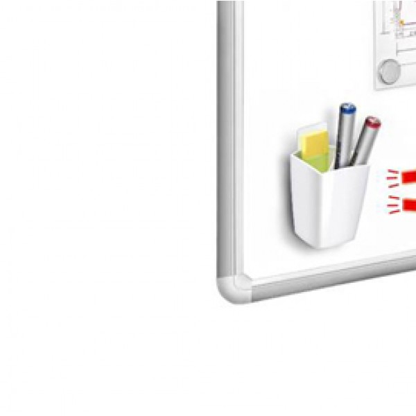 Portapennarelli magnetico - bianco - CEP Portapennarelli magnetico - bianco - CEP