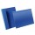 Buste identificative - con aletta pieghevole - A4 orizzontale - blu - Durable - conf. 50 pezzi