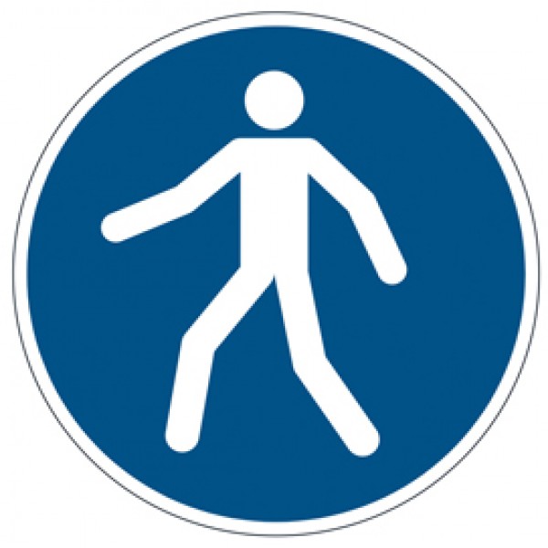 Pittogramma adesivo - da terra - Pittogramma adesivo - da terra -