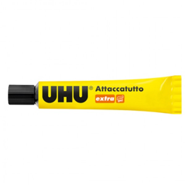 Colla attaccatutto Extra - 20 ml - trasparente - UHU® Colla attaccatutto Extra - 20 ml - trasparente - UHU®