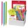 EvidenziatoreTextliner Dry Grip Jumbo - colori assortiti neon - Faber Castell - expo 72 pezzi