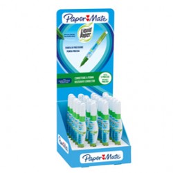 Correttore a penna Micro Correction Pen - 7 ml - Papermate - expo 24 pezzi