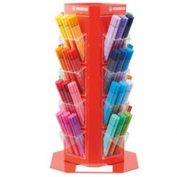 Pen 68 - colori assortiti - Stabilo - espositore 480 penne