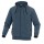 Felpa sportiva Anzio - pile/poliestere/cotone - taglia XXL - blu marino - Deltaplus