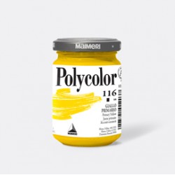 Colore vinilico Polycolor - 140 ml - giallo primario - Maimeri