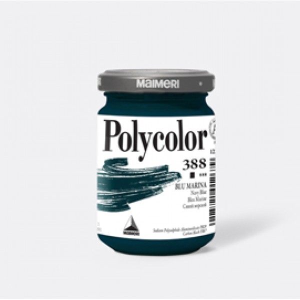 Colore vinilico Polycolor - 140 ml - blu marino - Maimeri