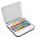 Acquerelli Aquafine - colori assortiti - Daler Rowney -  scatola metallo 24 acquerelli + pennello + tavolozza